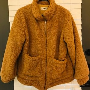 Tan Teddy Coat